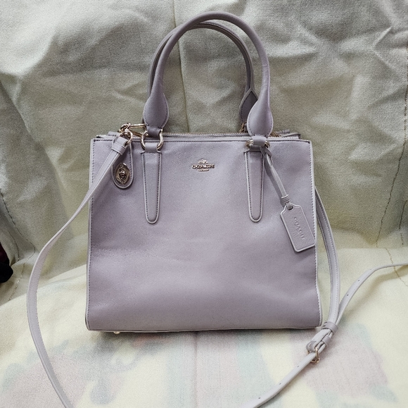 Coach Crossby Carryall Satchel with crossbody strap - Picture 7 of 14